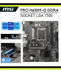 PLACA MSI PRO H610M-G D4 1700 mATX