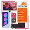 PC COMPLETA RYZEN 7 5700G, 16GB RAM, 500 GB SSD, MONITOR 24", KIT GAMER 4 EN 1