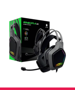 AUDIFONO C/ MICROFONO ANTRYX ENIGMA SE  BLACK 7.1 VIBRACION USB