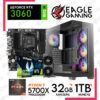 PC GAMER RYZEN 7 5700X, RTX 3060, 32 GB DE RAM, 1TB DE SSD