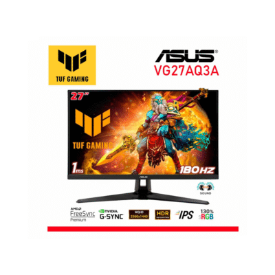 MONITOR ASUS TUF GAMING VG27AQ3A, 27" FAST IPS, QHD, 180Hz, 1ms, G-Sync, FreeSync