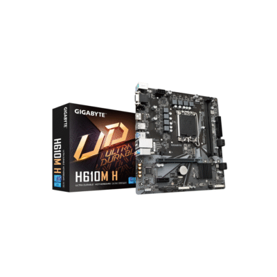 PLACA MADRE GIGABYTE H610M H DDR4 LGA 1700 (H610M H DDR4 G10)