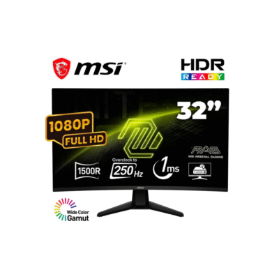 MONITOR CURVO GAMING MSI MAG 32C6X 315 FHD 1500R VA 250HZ