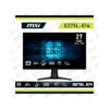 Monitor Plano Gaming MSI G275L E14, 27" FHD IPS, 144 Hz, 1 MS, HDMI, DP