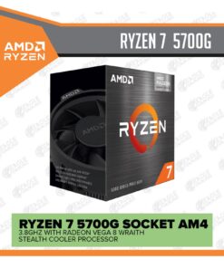 PROCESADOR RYZEN 7 5700G 3.80 | 4.60GHZ 16MB 8C AM4