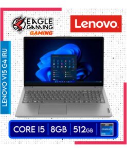 LAPTOP LENOVO V15 G4 IRU INTEL CORE I5-13420H 4.60GHZ, RAM 8GB DDR4, SSD 512GB, PANTALLA 15.6" FHD, FREE DOS, 2 CELDAS (copia)