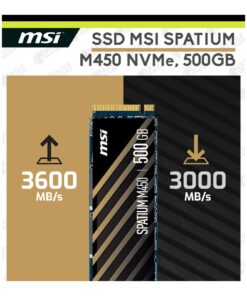 SSD M.2 PCIe 500GB MSI SPATIUM M450 G4