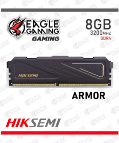 Memoria HIKSEMI ARMOR 8GB DDR4-3200MHz PC4-25600, CL18, 1.35V, UDIMM, Negro