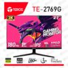 MONITOR GAMING PLANO TEROS TE-2769G, 27" QHD IPS FLAT, 180 Hz, 1ms, HDMI, DP, Audio