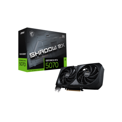 TARJETA DE VIDEO MSI RTX 5070 SHADOW 2X 12GB GDDR7 OC EDITION