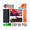 PC COMPLETA GAMING, AMD RYZEN 5 2400G, MONITOR 24”