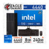 COMPUTADORA PC INTEL CORE i5 4440, 8 GB RAM DDR3, 240GB SSD - Monitor 24" con KIT LOGITECH