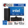 COMPUTADORA PC INTEL CORE i7 9700, 16 GB RAM DDR4, 512GB SSD - Monitor 24" con KIT LOGITECH