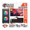 Computadora PC GAMER RYZEN 5 2400G RAM 16GB SSD 512GB Monitor 24" + KIT