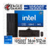 COMPUTADORA PC INTEL CORE i5 10500T, 16 GB RAM DDR4, 512GB SSD - Monitor 24" con KIT LOGITECH