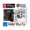PC Gamer INTEL CORE I5 14400F 14ª Gen + RAM 16GB DDR4 + SSD 1TB + RX 9060XT 16GB