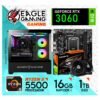 PC GAMER RYZEN 5 5500 16GB DDR4 SSD 1TB RTX3060 12GB