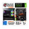 PC Gamer Intel Core i5 12400F + RTX 3060 12GB + 32GB DDR4
