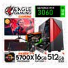 PC COMPLETA INTEL RYZEN 7 5700x 16GB DDR4 512gb RTX3060 12GB