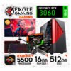 PC COMPLETA INTEL RYZEN 5 5500 16GB DDR4 512gb RTX3060 12GB