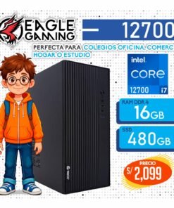 PC DE OFICINA INTEL CORE i7-12700 – 16GB DDR4 + SSD 480GB