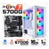 PC GAMER AMD RYZEN 7 5700G + 16GB DDR4 + 1TB SSD